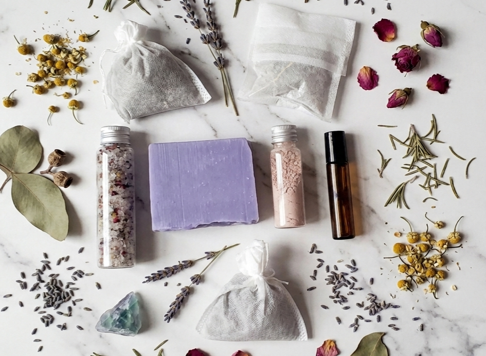 De-Stress botanical wellness box