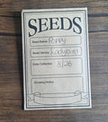 Ladybird Poppy seeds