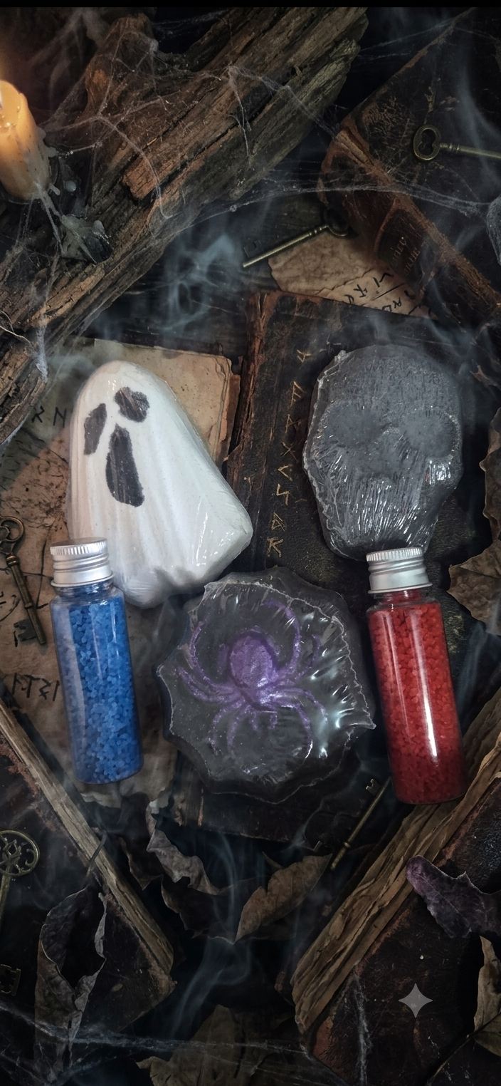 Halloween bath set